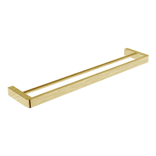 Argent Mondrian Neu Double Towel Rail 600mm Brushed Gold