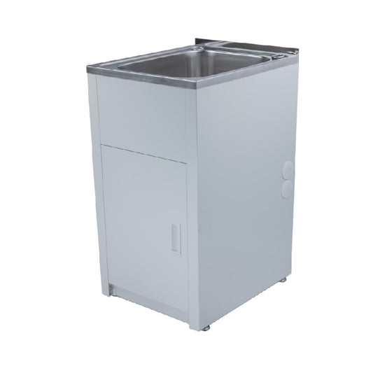 Bad Und Küche Traditionell Compact Laundry Tub And Cabinet 35L White