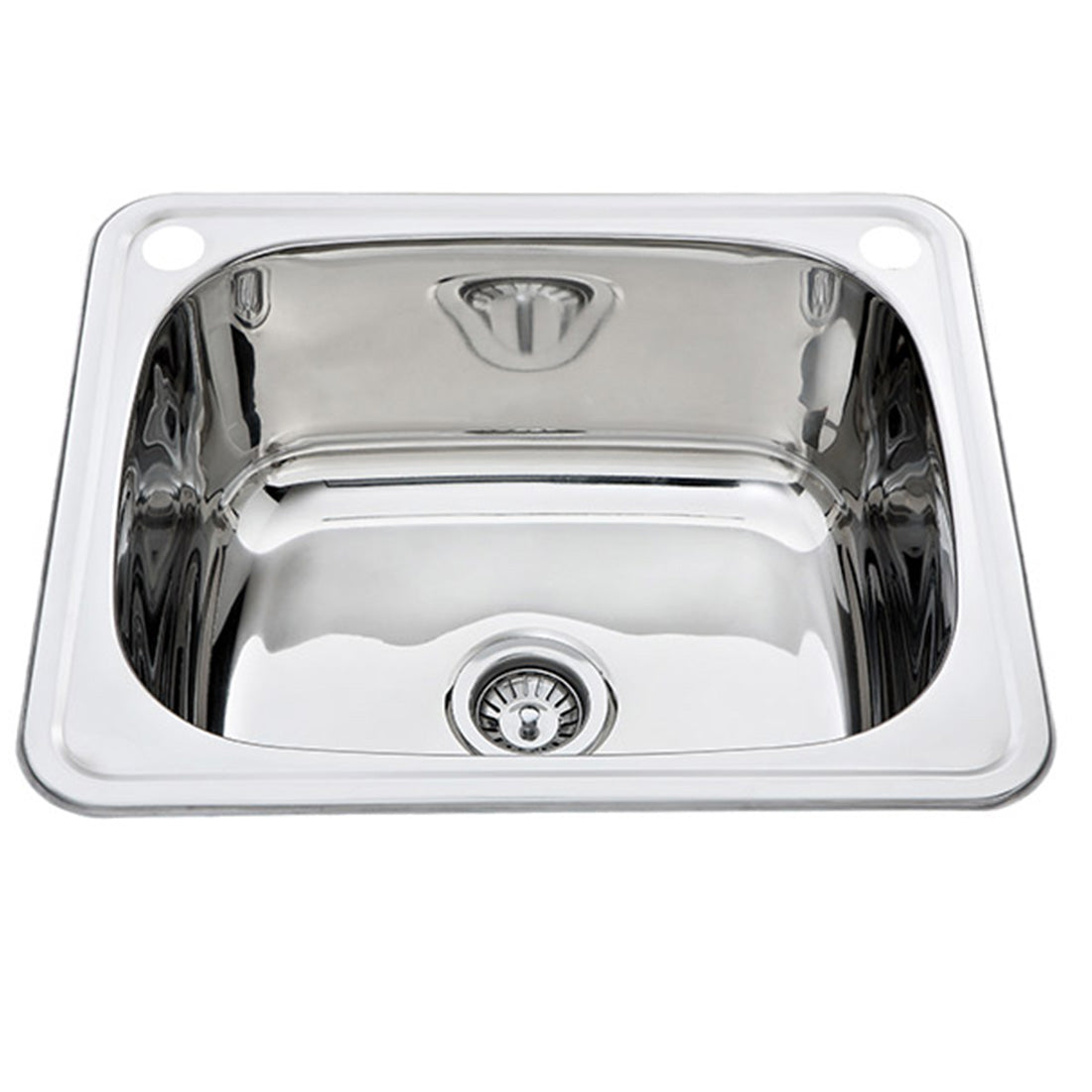 Bourne Sofia Insert Laundry Trough Top Mount 45 Litres Stainless Steel ...