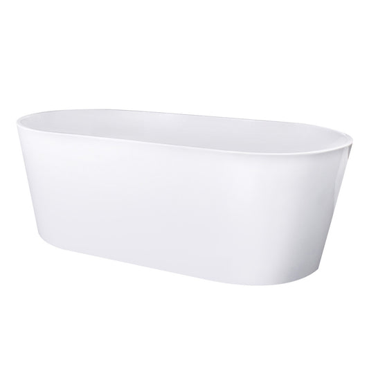 Bourne Cylindro 1500mm Freestanding Bath White