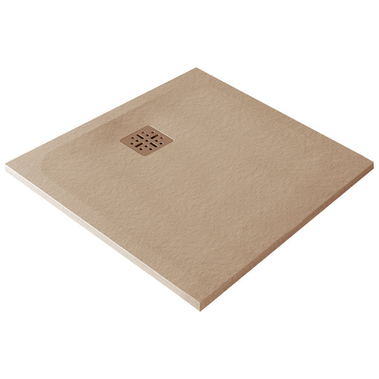 Domus Living Pietra Cappuccino Shower Floor 900x900