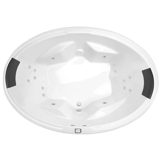 Decina Duo 1850 Contour Spa Bath - 16 Jets