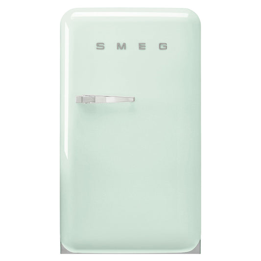 Smeg FAB10 50's Style 135L Retro Refrigerator Right Hand Hinge Pastel Green