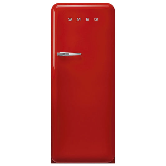 Smeg FAB28 50's Style 270L Retro Refrigerator Right Hand Hinge Red