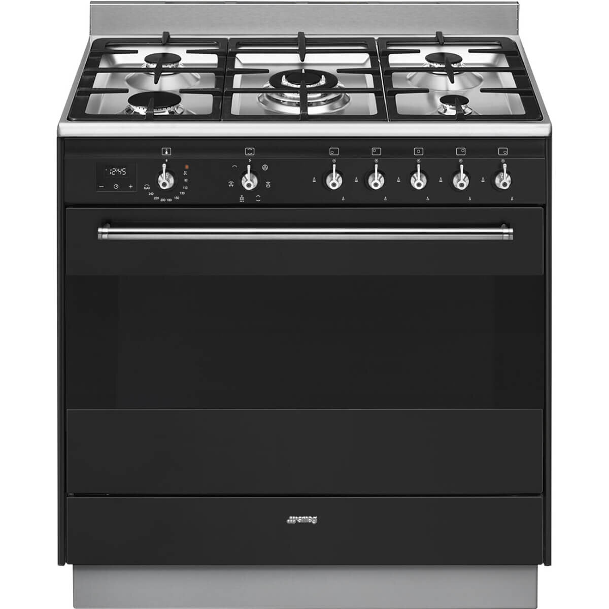 Smeg Duel Fuel Freestanding Oven/Stove 90cm Anthracite – Cook & Bathe