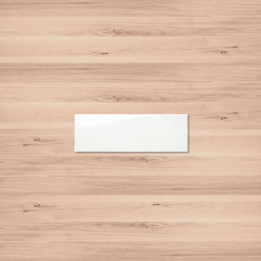 Fresno Subway White Gloss 100x300 Tile