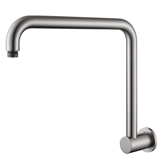 Bella Vista Mica Gooseneck Shower Arm Brushed Nickel