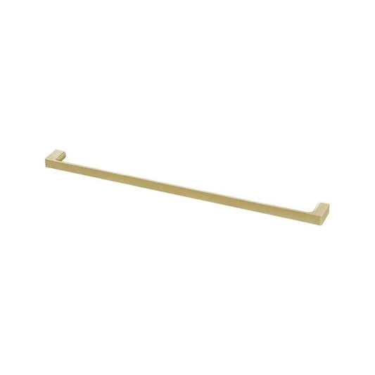 Phoenix Gloss Single Towel Rail 800Mm Brushed Gold