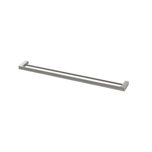 Copy Of Phoenix Gloss Double Towel Rail 800Mm Brushed Nickel