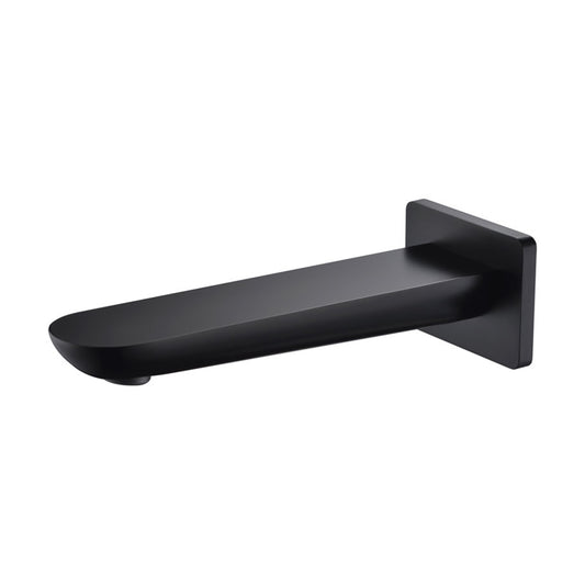 Ikon Kara Bath Spout Matt Black