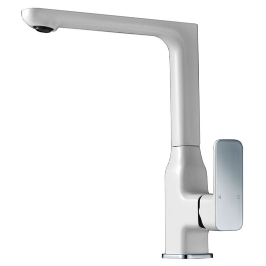 Ikon Seto Sink Mixer Chrome And White
