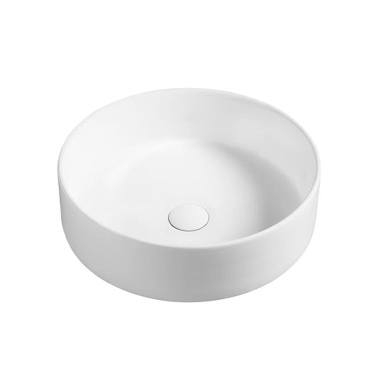 Otti Radius Round 355X355Mm Basin Matte White
