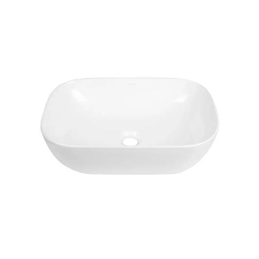 Otti Oval Basin 455 X 135 X 320Mm Gloss White