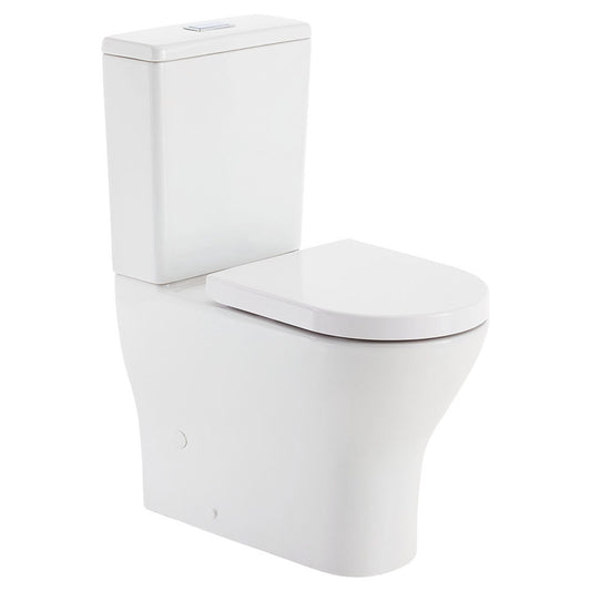 Fienza Tono Tornado Flush Back-to-Wall Toilet Suite S-Trap 90-160