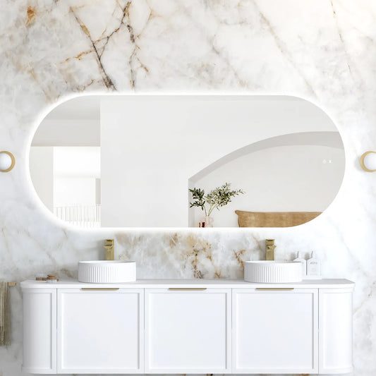 Otti LED Noosa 1800(W)x750(H) Frameless Tuffi Mirror