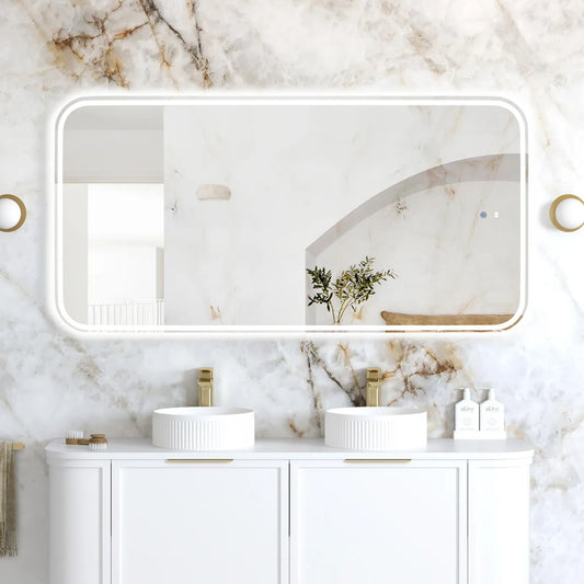 Otti LED Newport 1500(W)x750(H) Frameless Mirror