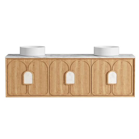 Otti Laguna Mark II 1800mm Woodland Oak Wall Hung Vanity (Cabinet Only)