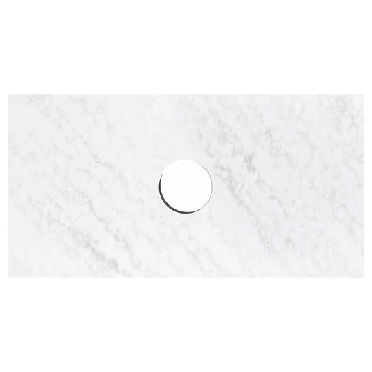 Otti Laguna Mark II 600mm Woodland Oak Wall Hung Vanity (Ultra Deluxe Stone Top, Silica Free Cloudy Carrara, Semi Drill)