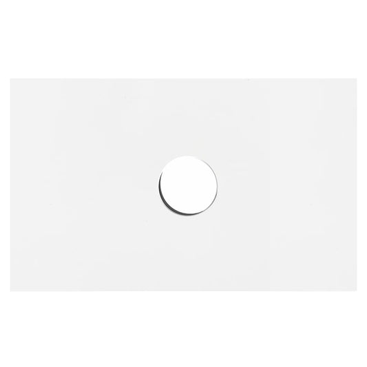 Otti Laguna Mark II 600mm Matte White Wall Hung Vanity (Ultra Deluxe Stone Top, Silica Free Matte White, Semi Drill)