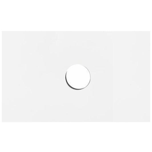 Otti Laguna Mark II 600mm Matte White Wall Hung Vanity (Ultra Deluxe Stone Top, Silica Free Pure White, Semi Drill)