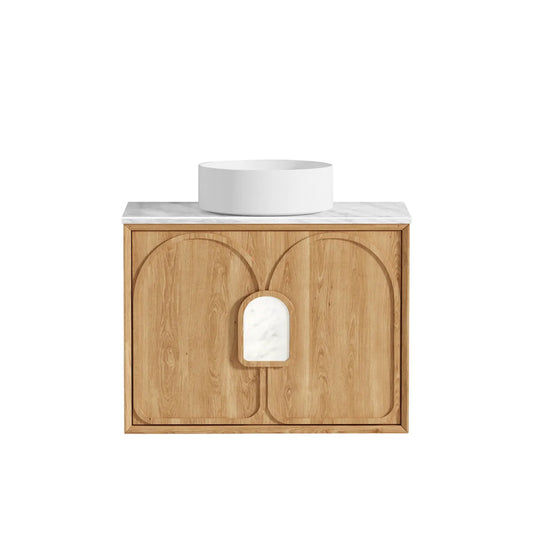 Otti Laguna Mark II 750mm Woodland Oak Wall Hung Vanity (Cabinet Only)