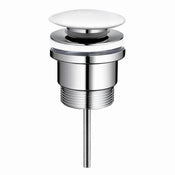 32mm Matte White Otti Universal Mushroom Pop Up Waste