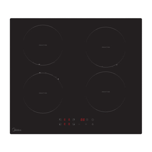 Midea 60cm Induction Cooktop Black Glass
