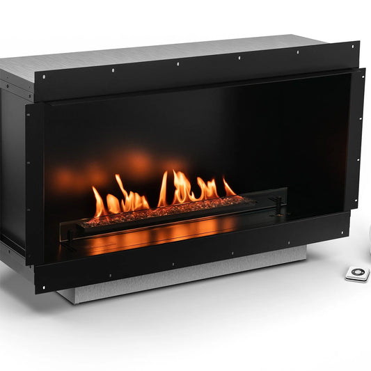 Planika Net Zero Neo Fireplace Electric Only Connection Flue Free