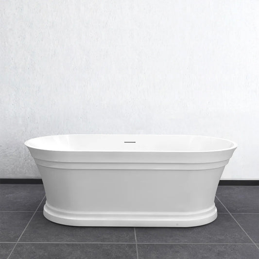 Otti Hampton Bathtub OF 1500mm Gloss White