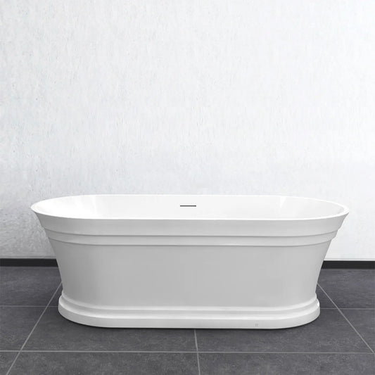 Otti Hampton Bathtub OF 1700mm Gloss White