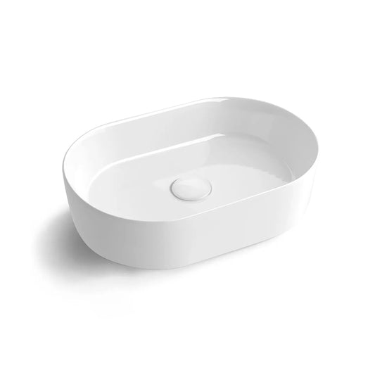 Otti Oval 500 X 340 Basin Gloss White