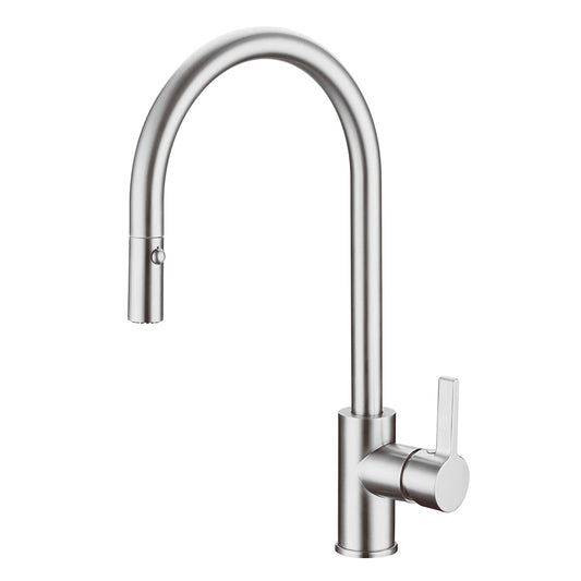 Cylindro Pull Out Sink Mixer Chrome