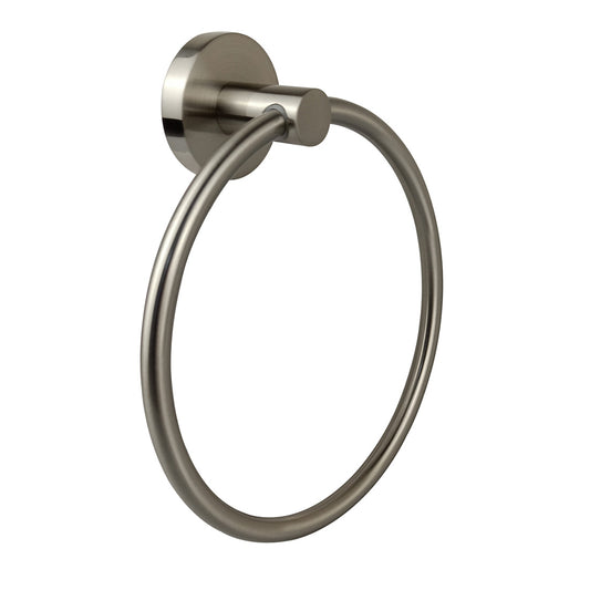 Cylindro Towel Ring Brushed Nickel