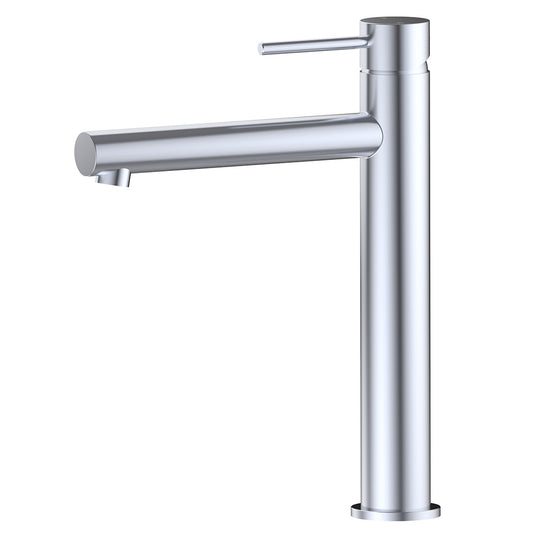 Cylindro Slimline SS Highrise Basin Mixer Chrome