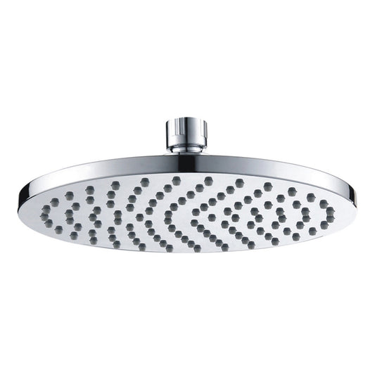 Cylindro Round Plastic Shower Head Chrome