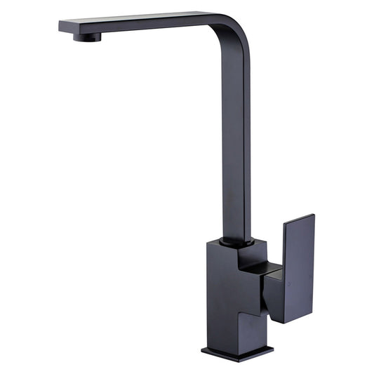 Cuadro Sink Mixer Square Matte Black