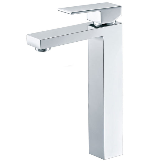 Cuadro High Rise Basin Mixer Square Chrome