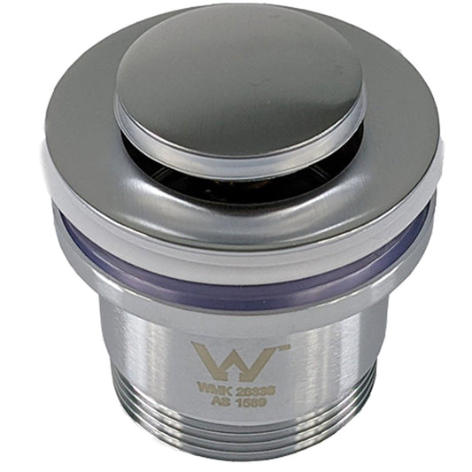 Xulu Universal Pop-Up Waste - Brushed Silver