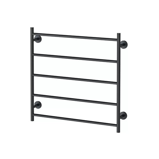 Phoenix Radii Heated Towel Ladder 750Mm X 740Mm Matte Black