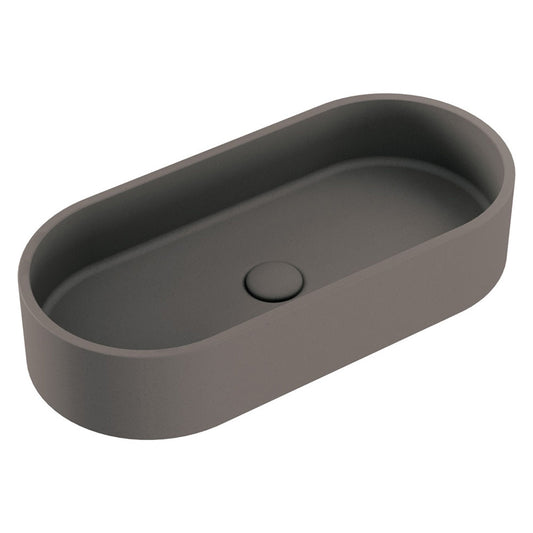 Warm Grey Jada Pill Above Counter Concrete Basin