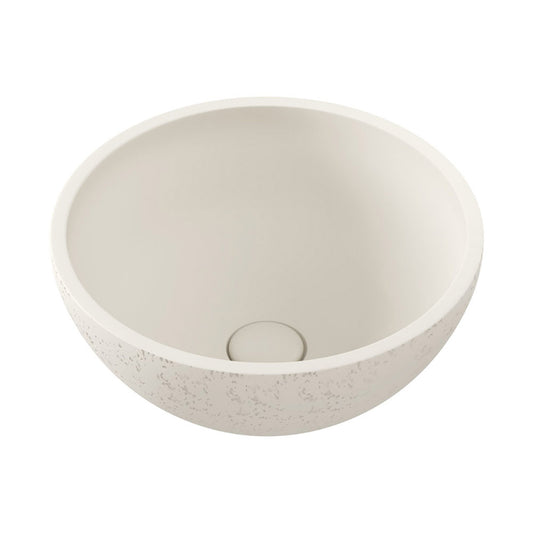 Warm White Fienza Alba Concrete Basin