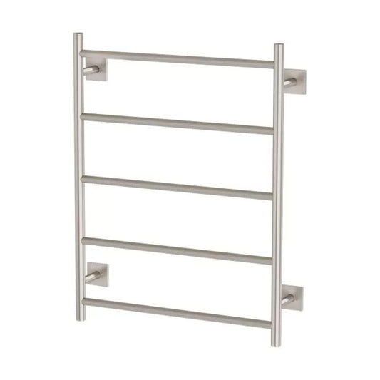 Phoenix Radii Towel Ladder 550 X 740Mm Square Plate Brushed Nickel