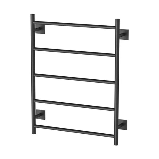 Phoenix Radii Heated Towel Ladder 550 X 740Mm Square Plate Matte Black