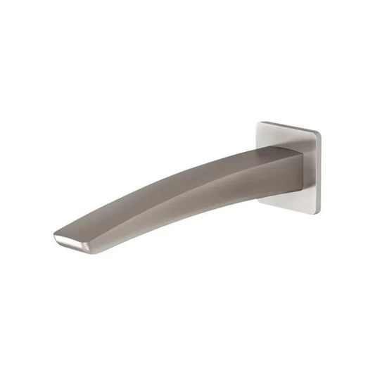 Phoenix Rush Wall Basin Outlet 180Mm Brushed Nickel