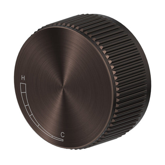 Bella Vista Mica Fluted Progressive Shower Mixer Dusk Bronze