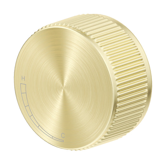 Bella Vista Mica Fluted Progressive Shower Mixer French Gold