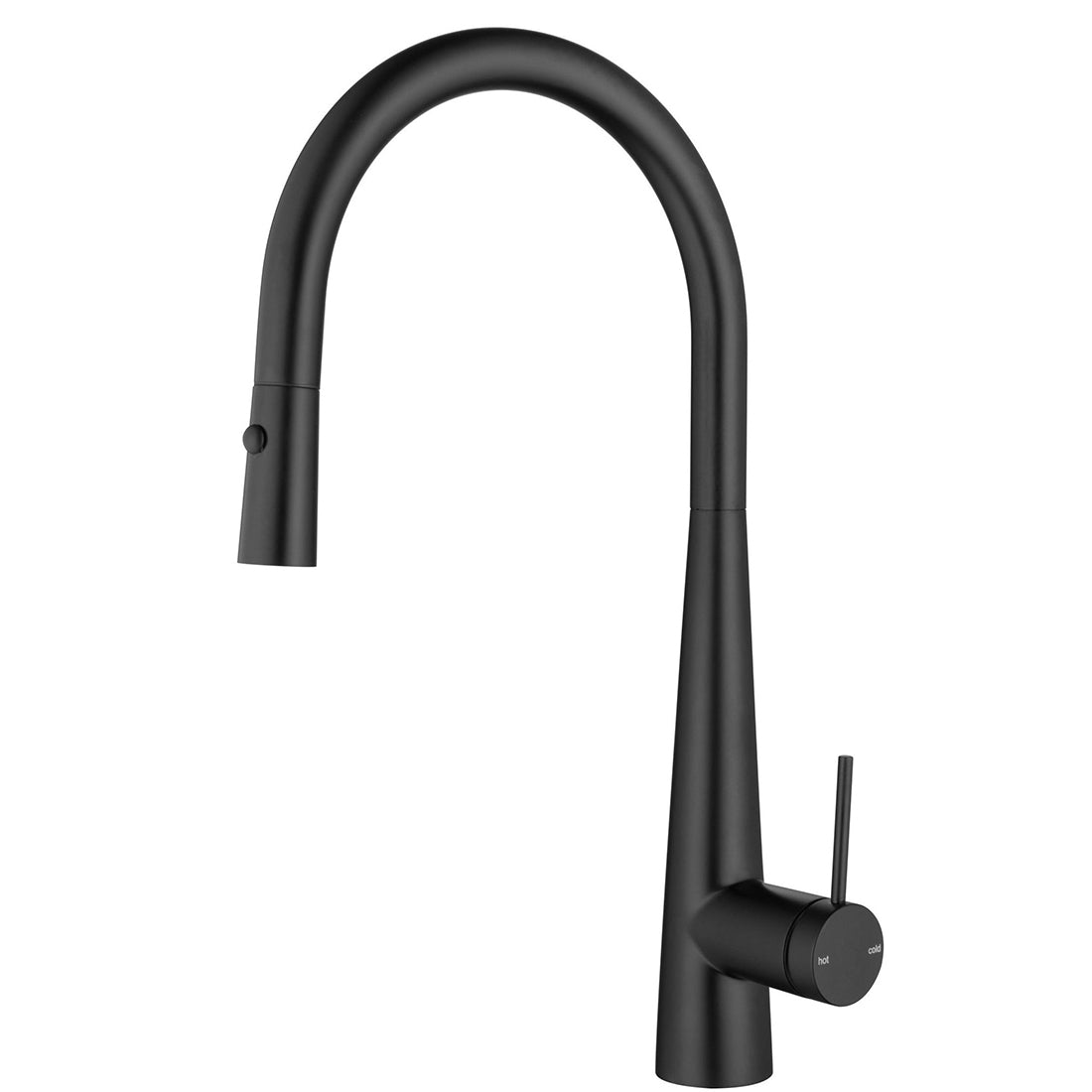 Bella Vista Mica Pull-Out Cone Sink Mixer Black – Cook & Bathe