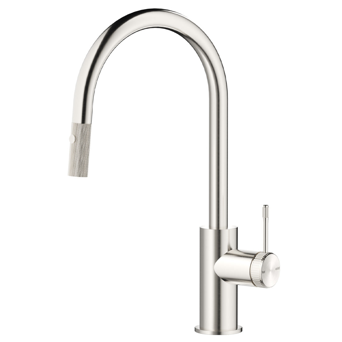 Bella Vista Mica Fluted Pull-Out Sink Mixer Brushed Nickel – Cook & Bathe