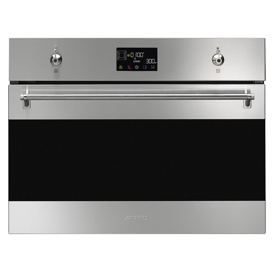 Smeg Compact Classic Microwave Combi Oven Stainless Steel | Cook & Bathe