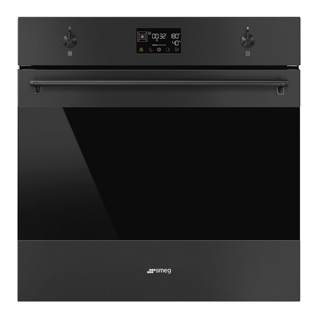 Smeg Matte Black 60cm Compact Screen Oven – Cook & Bathe